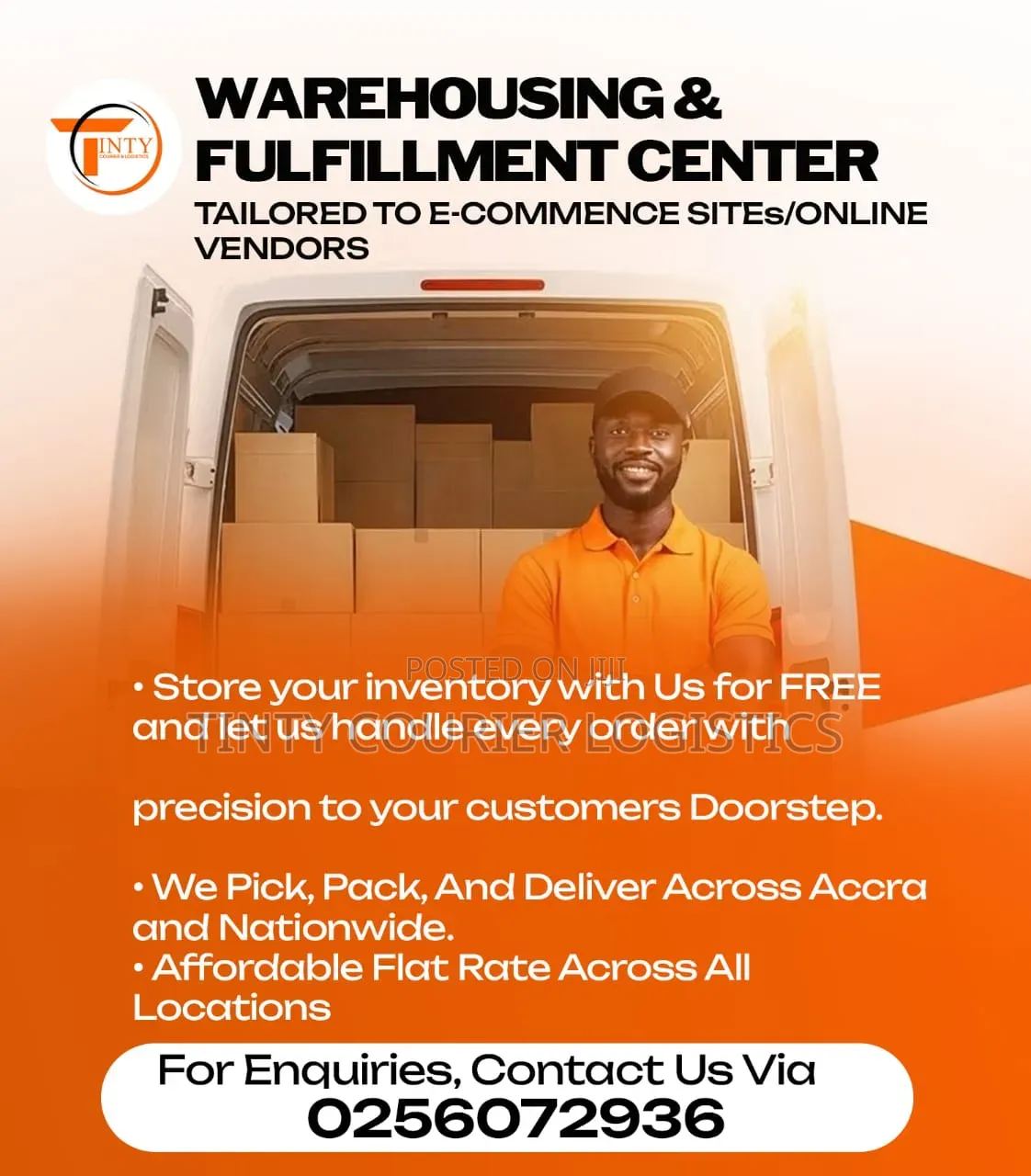 Tinty Courier Logistics Deliveries
