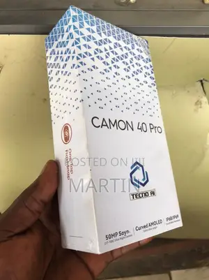New Tecno Camon 40 Pro 5G 256 GB Black