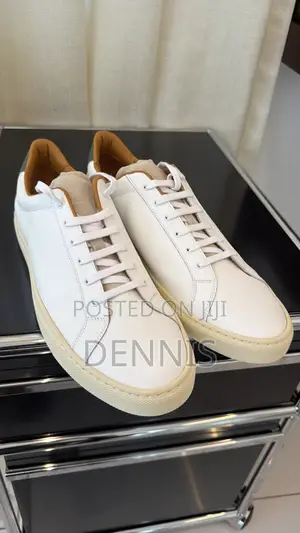COMMON PROJECTS - Retro Low Sneakers - White/Green Size 44