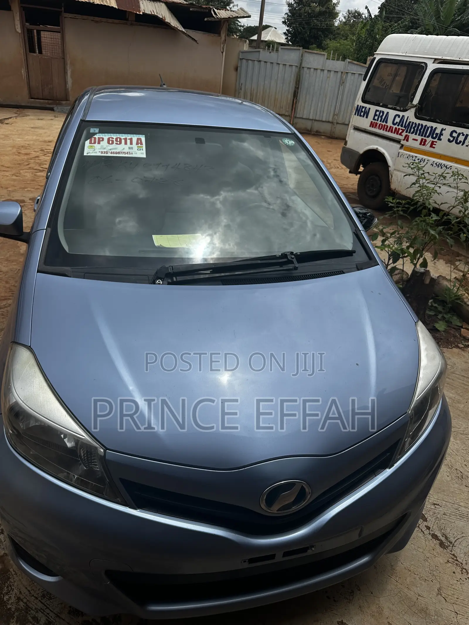 Toyota Vitz 1.5 FWD 3dr 2014 Blue