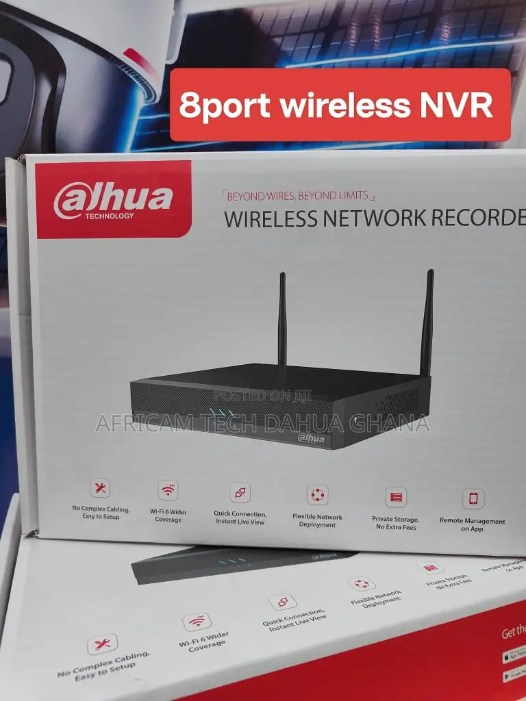 Dahua Wireless NVR 8port 