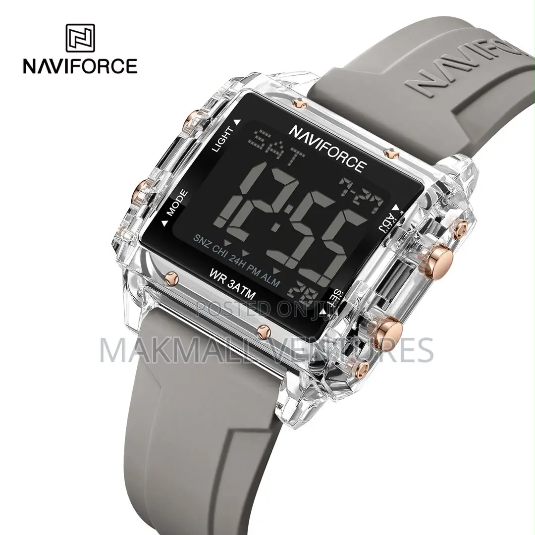 Naviforce Polycarbonate Versatile Digital Watch (NF 7101)