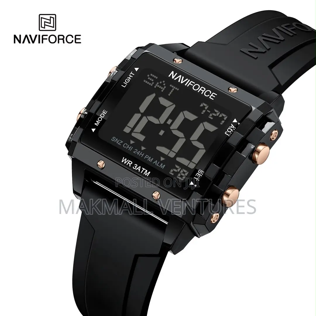 Naviforce Polycarbonate Versatile Digital Watch (NF 7101)
