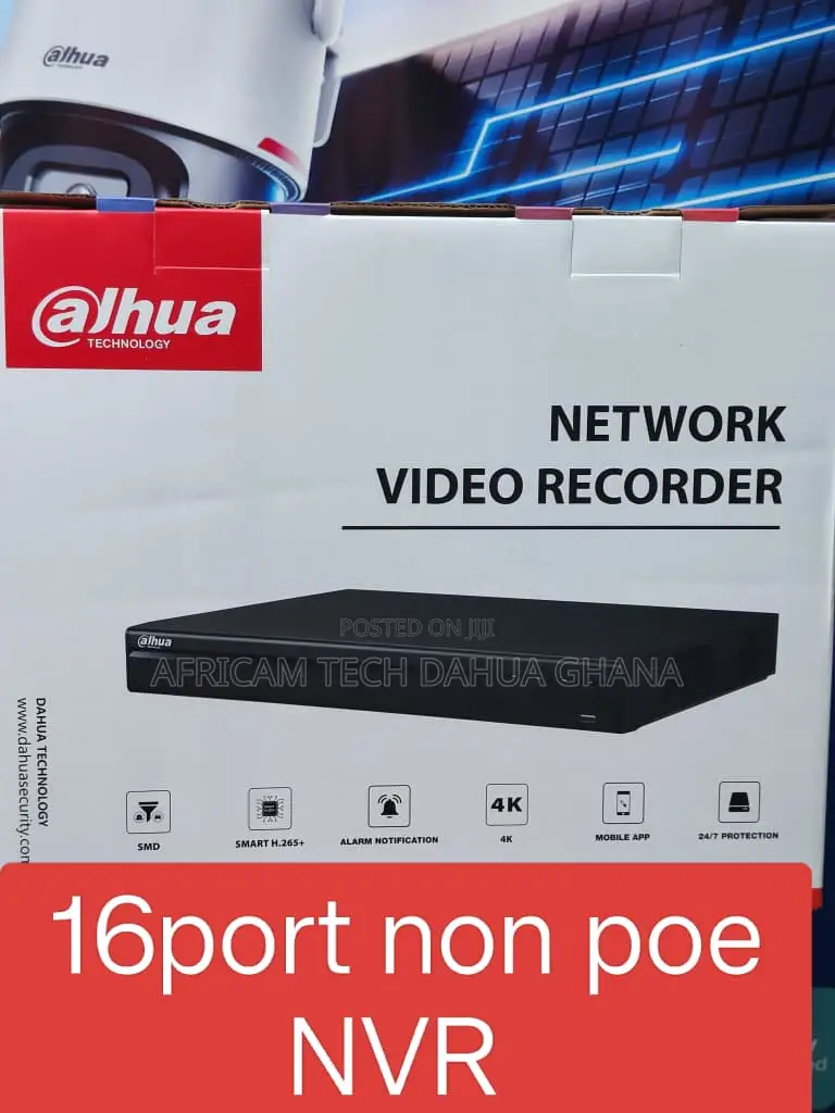 Dahua 16ch 2hdds Non Poe NVR