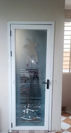 Exclusive Outside Open Tempered Glass Doors