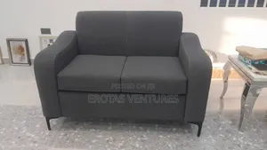 Sofa Set - Leather/Fabric