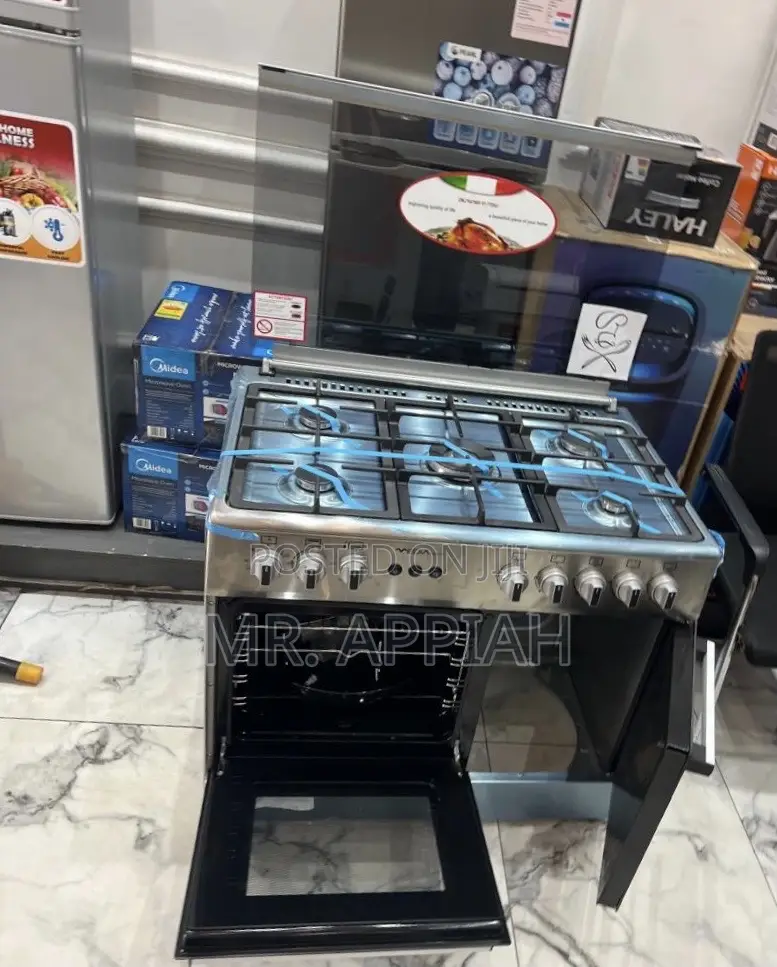 Latest Classic Mediatech 5 Gas Burner Oven Auto Rotisserie Silver
