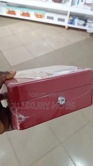 Restaer Metal Cash Box With Key Lock | 200×160×90mm | Secure Money
