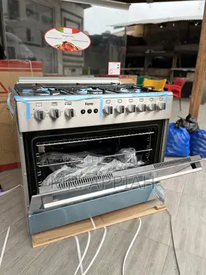 Get Premium Ferre 4 Gas + 2 Electric Cooker(Gray) Auto Rotisserie 