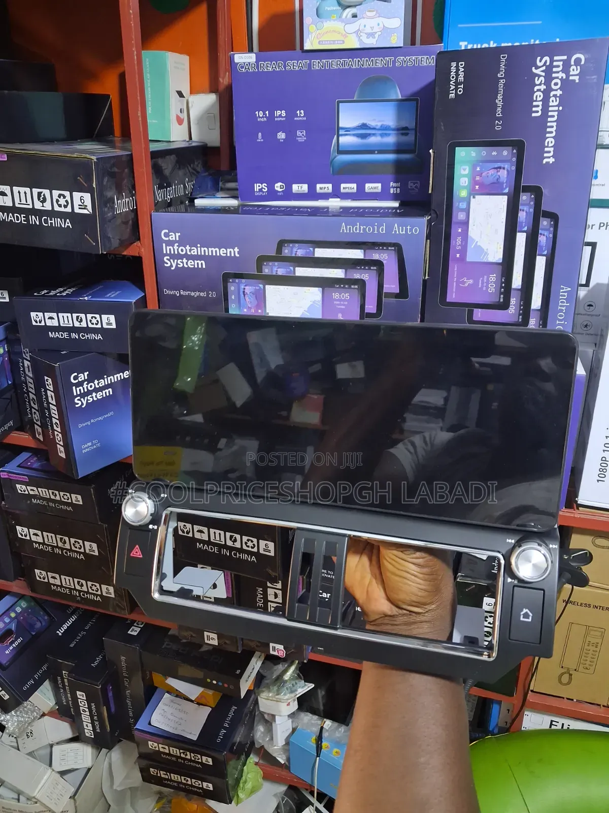 12.3inch Toyota Prado Land Cruiser Radio Player