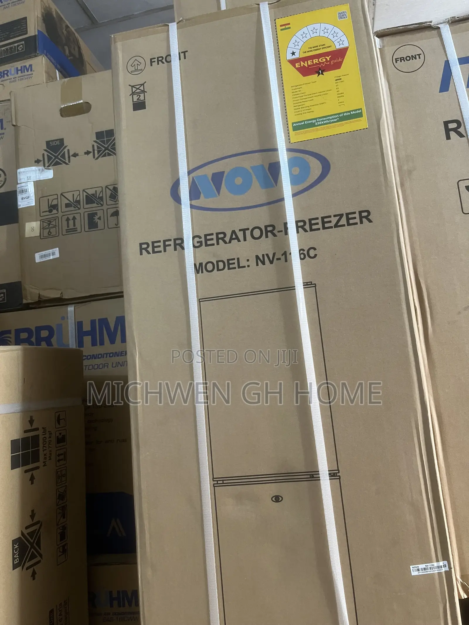 Novo Showcase Fridge NV-280S (253L)