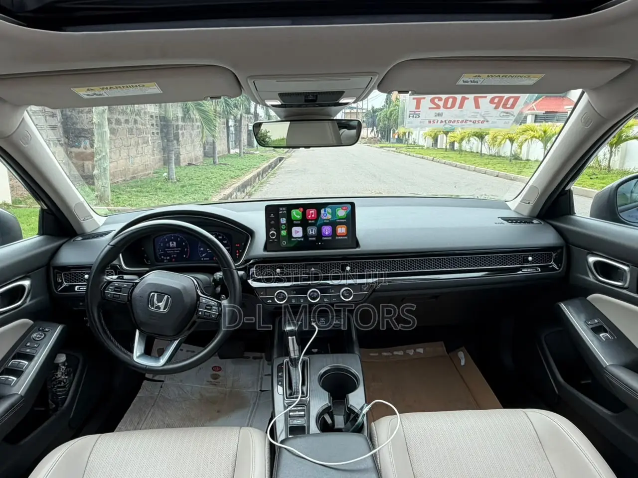 Honda Civic Touring CVT 2024 Gray