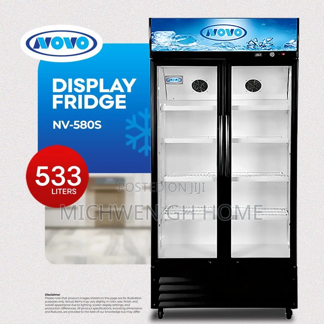 Novo Showcase Fridge NV-580S (533L)