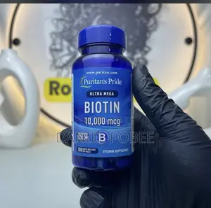 Puritan’s Pride Biotin 10,000mcg – 100 Softgels