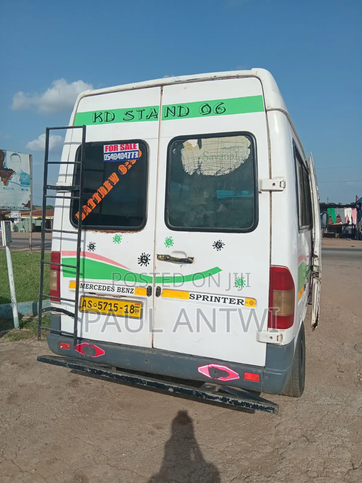 New Mercedes-Benz Sprinter 2005 White