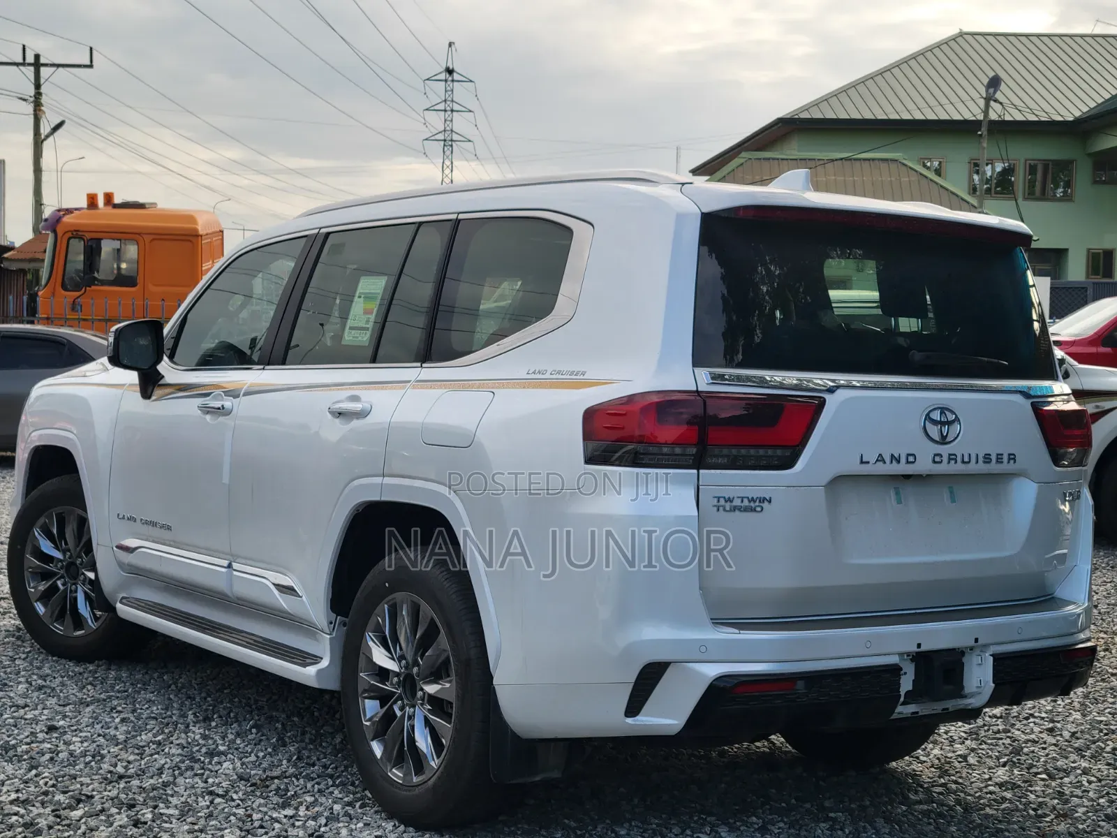 New Toyota Land Cruiser 2025 White