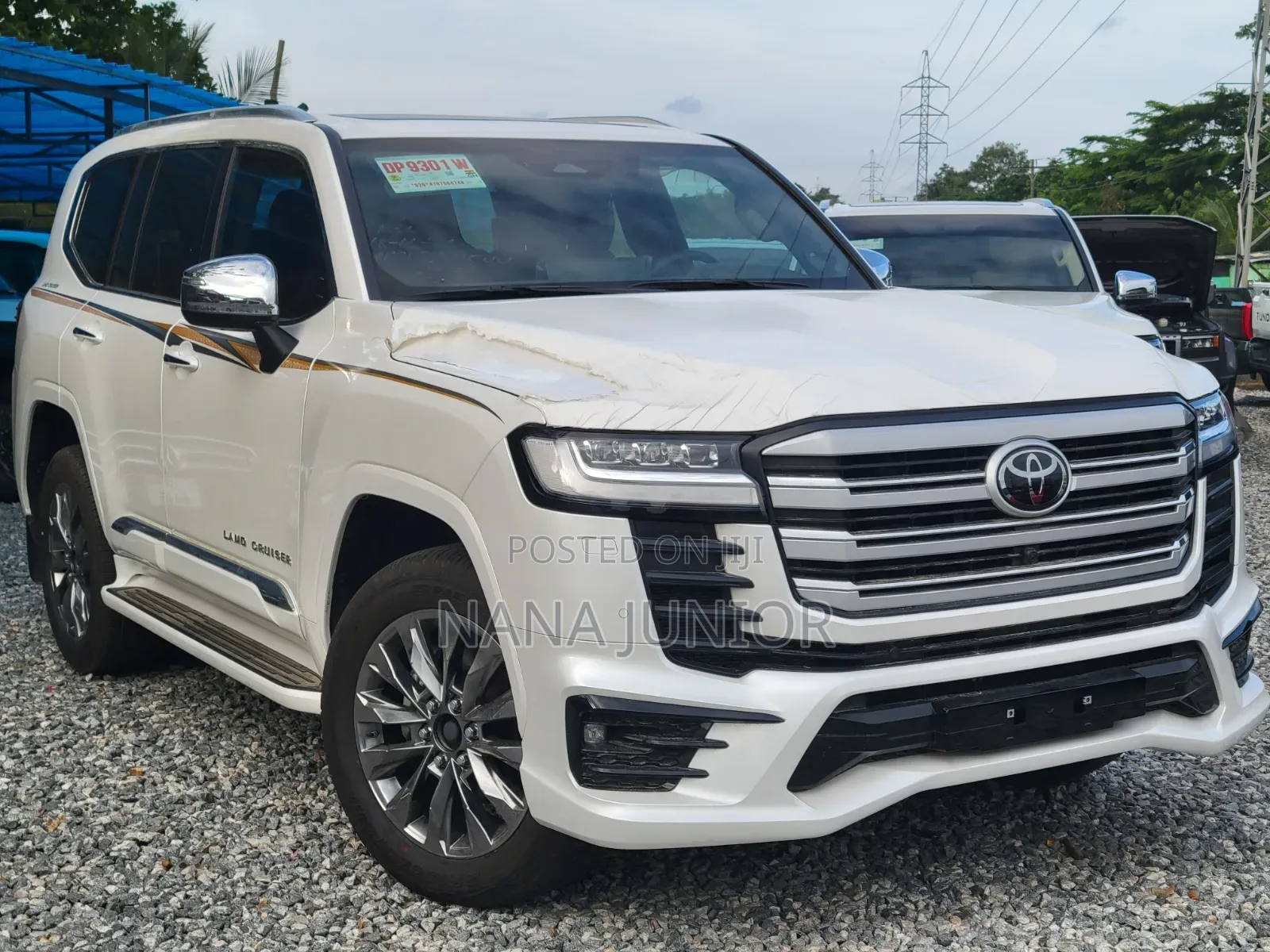New Toyota Land Cruiser 2025 White