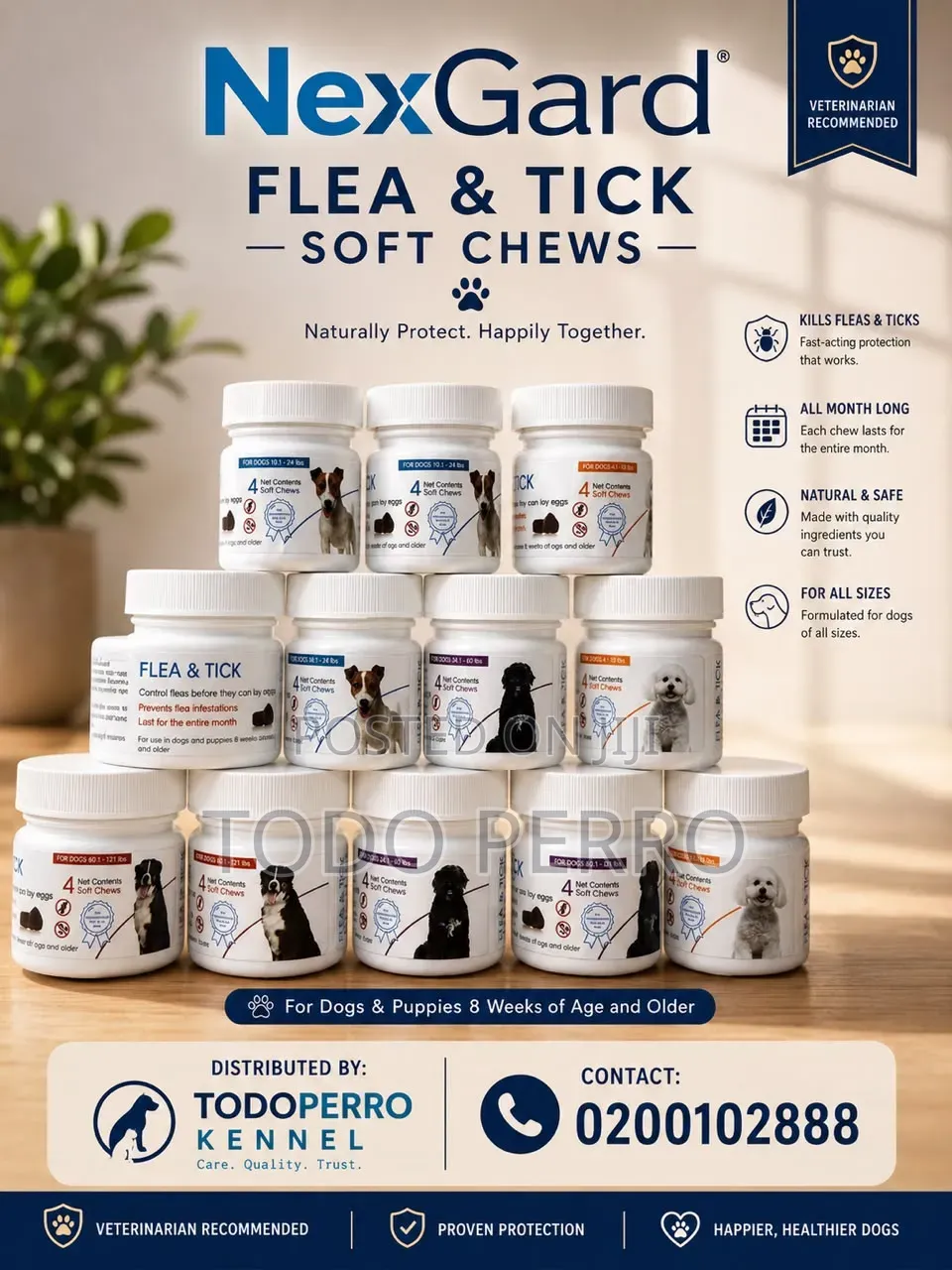 Tick and Flea Oral Tablets
