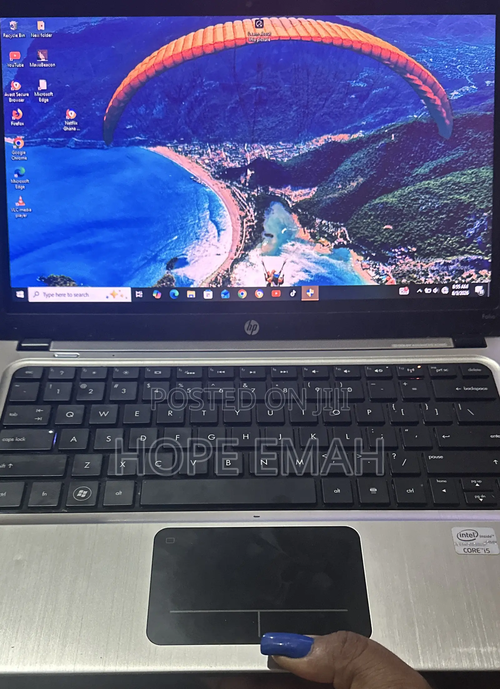 Laptop HP Folio 13 8GB Intel Core i5 SSD 128GB