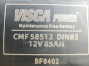 Car Battery VISCA 12V 85