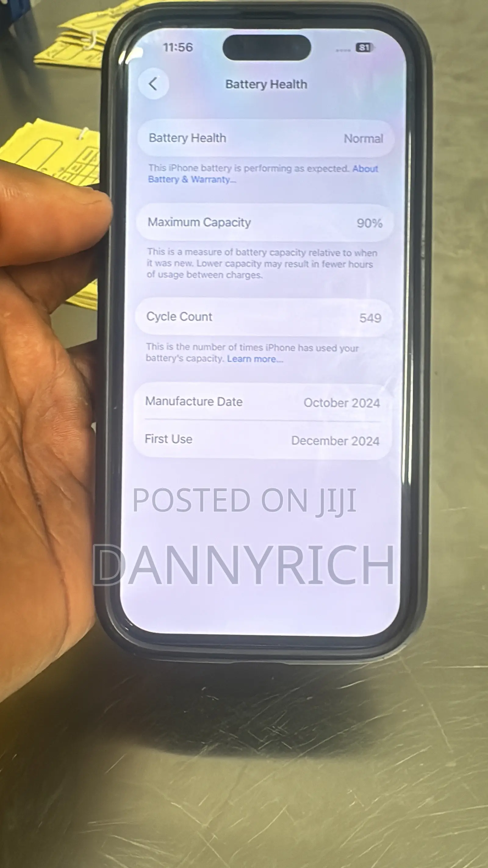 Apple iPhone 15 128 GB Black