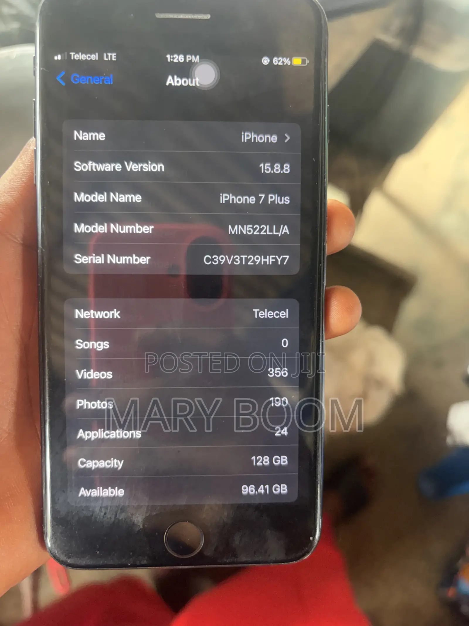 Apple iPhone 7 Plus 128 GB Black