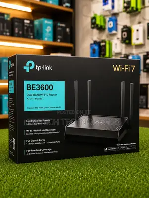 TPLINK ARCHER BE220 | BE3600 Dual-Band Wi-Fi 7 Router