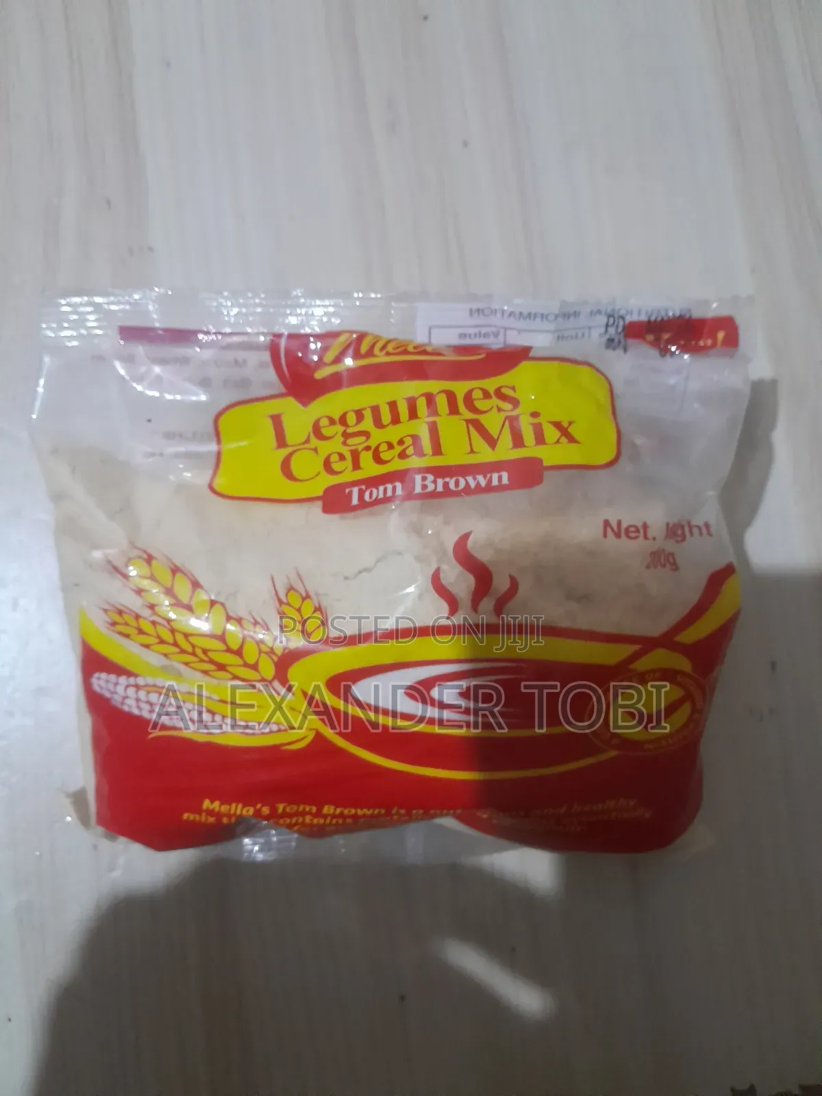 Mella's Legumes Cereal Mix Tom Brown