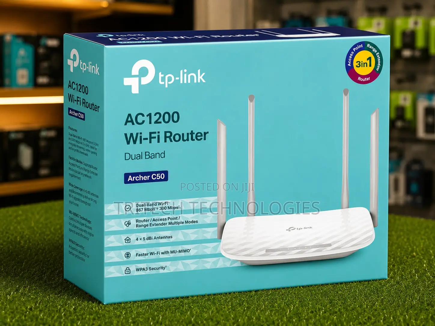 TP-Link ARCHER C50 AC1200 Wireless Dual Band Router
