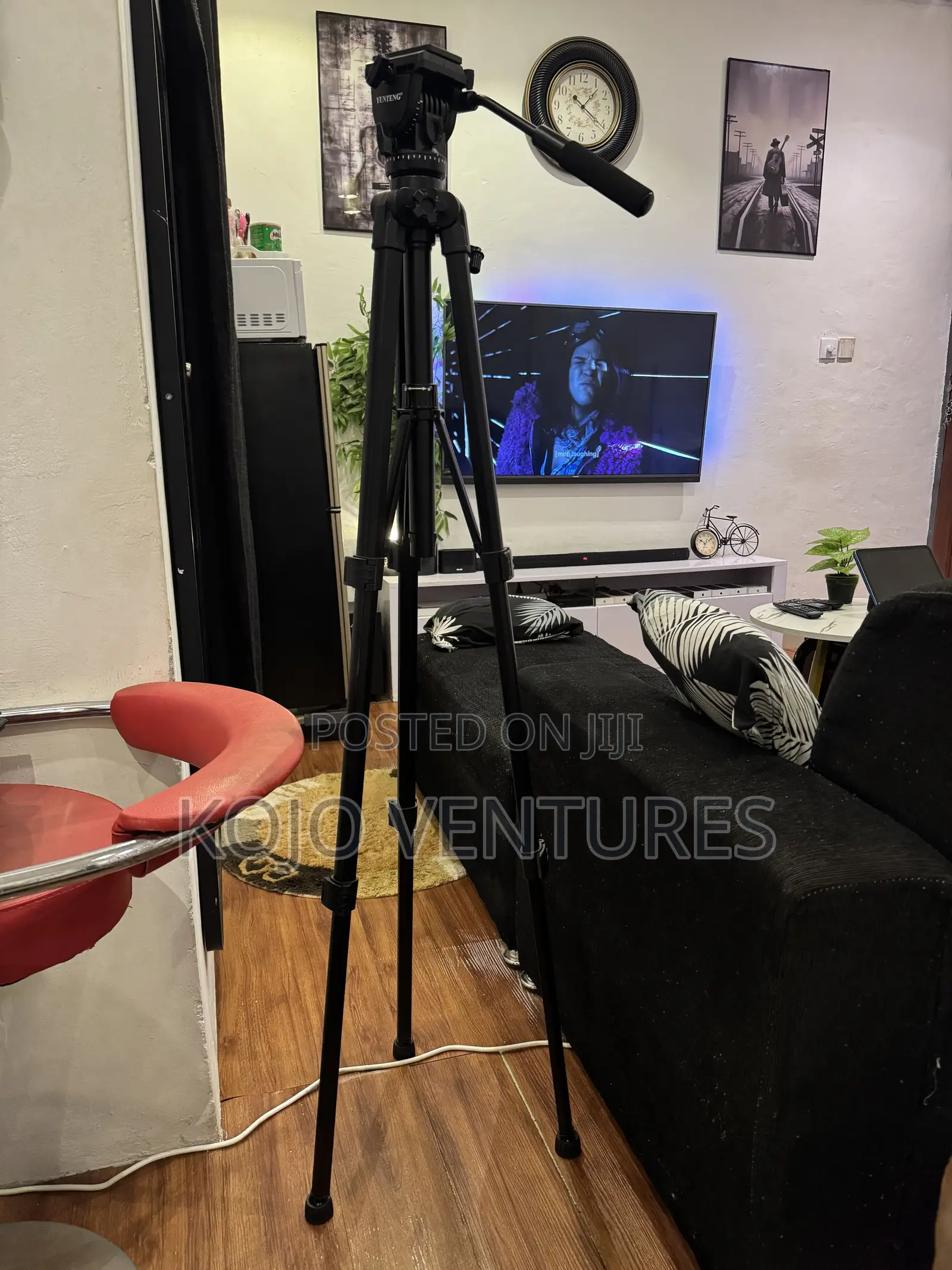 Yunteng VCT 880 Heavy Duty Tripod Camera Stand With Fluid H