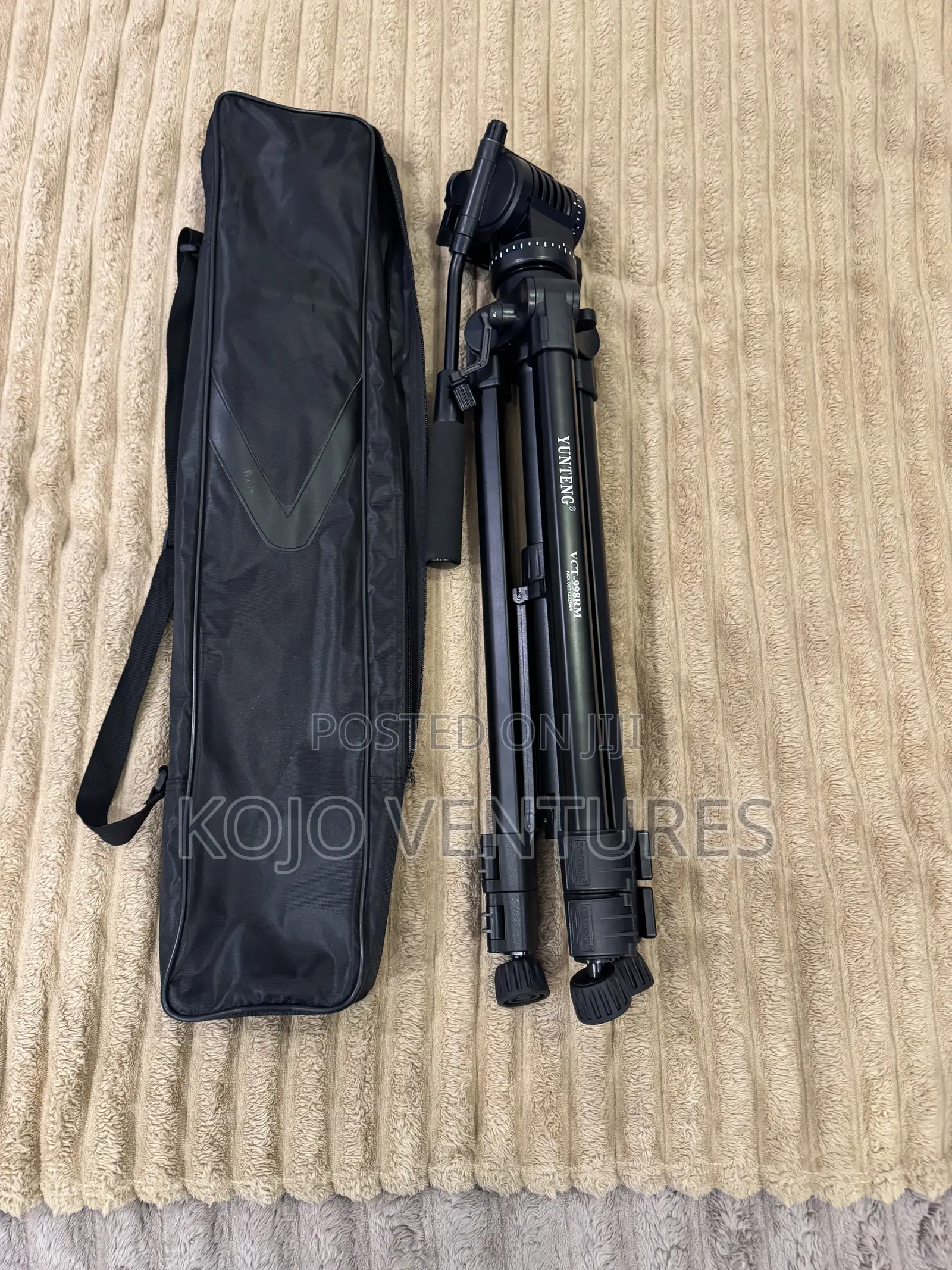 Yunteng VCT 880 Heavy Duty Tripod Camera Stand With Fluid H