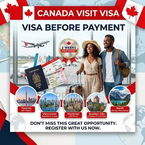 Canada Visit Visa. No Down Payment. Visa Before Payment.