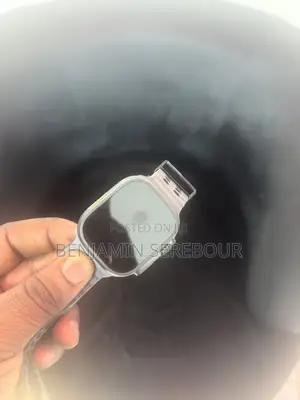 Apple Watch Ultra 2 Titanium Case With Black Milanese Loop