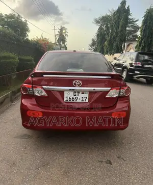 Toyota Corolla LE 4dr Sedan (1.8L 4cyl 4A) 2012 Red