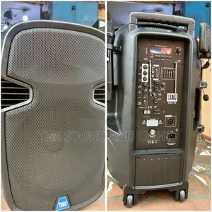 JAC 15” Active Rechargeable Bluetooth Speaker With Stand/Microphones