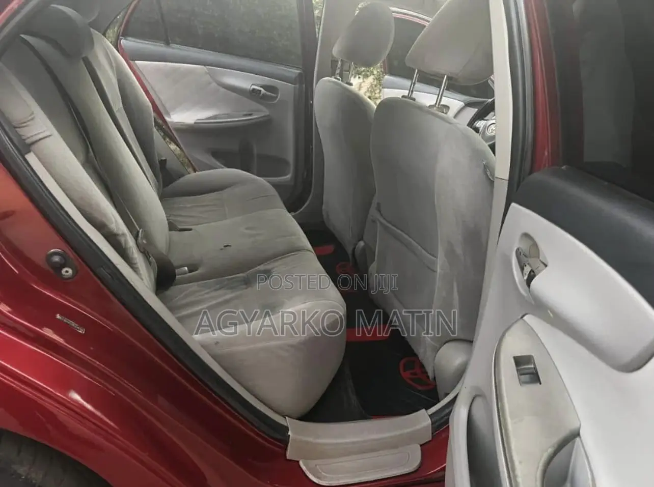 Toyota Corolla LE 4dr Sedan (1.8L 4cyl 4A) 2012 Red