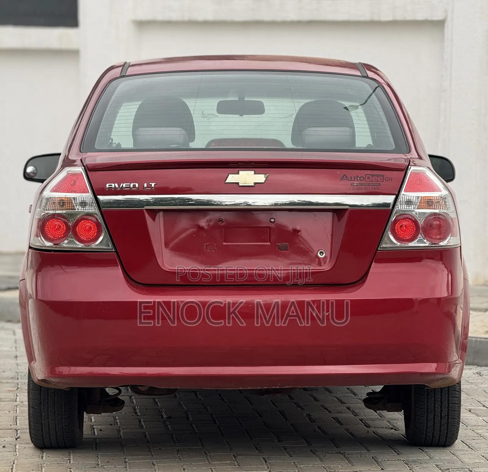 Chevrolet Aveo 1LT 2010 Red