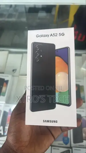 New Samsung Galaxy A52 5G 128 GB Black