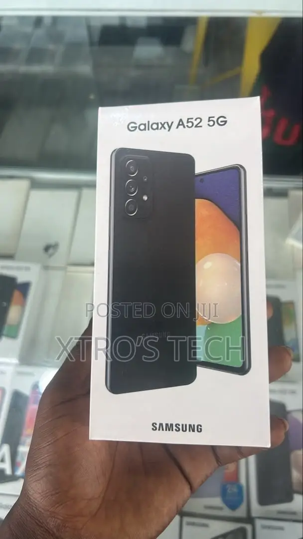 New Samsung Galaxy A52 5G 128 GB Black