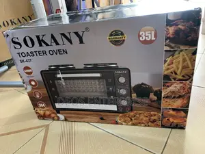 SOKANY SK-437 Electric Toaster Oven 35L With Hot Plates
