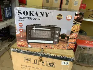 SOKANY SK-437 Electric Toaster Oven 35L With Hot Plates
