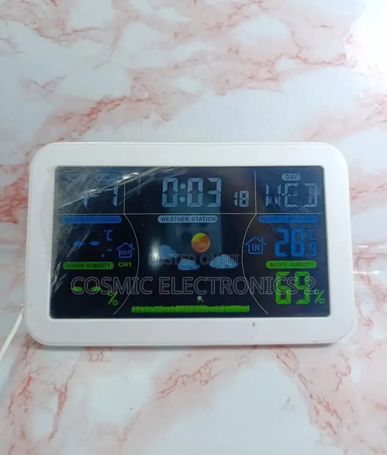 433 MHz Wireless Weather Station Clock – Key Features