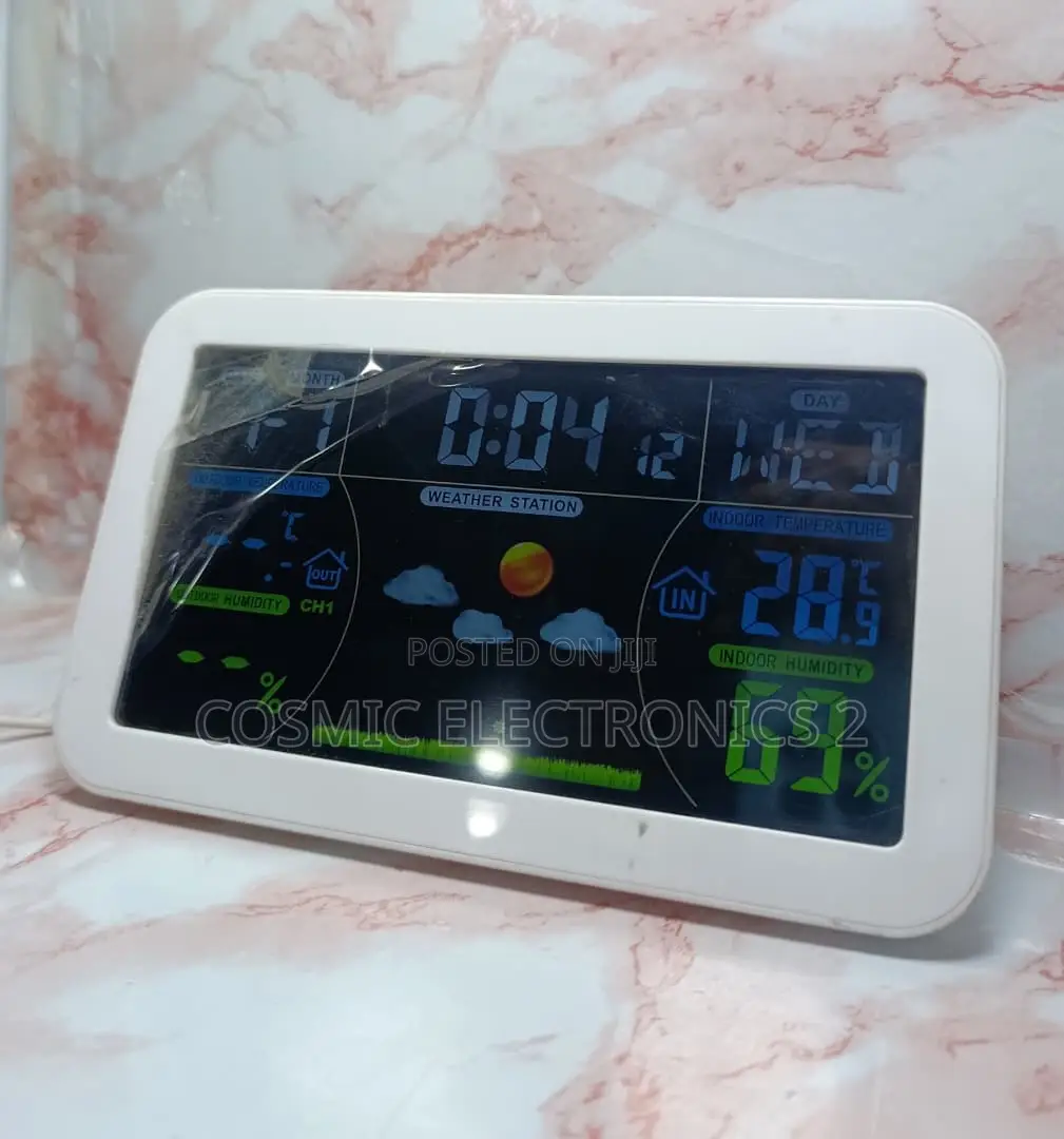 433 MHz Wireless Weather Station Clock – Key Features