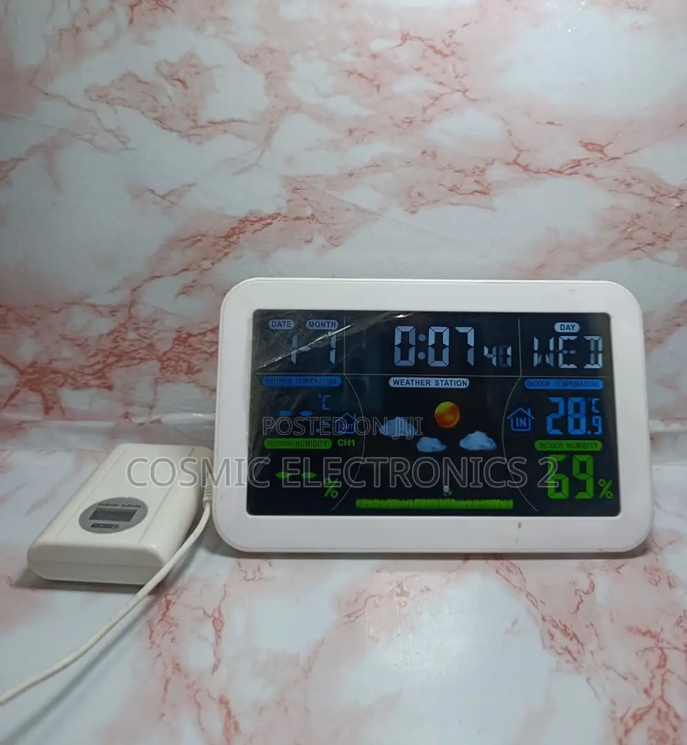 433 MHz Wireless Weather Station Clock – Key Features