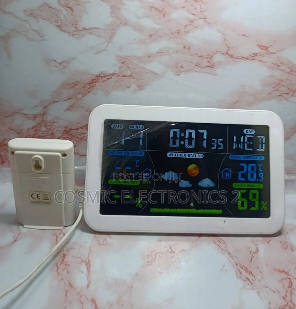 433 MHz Wireless Weather Station Clock – Key Features