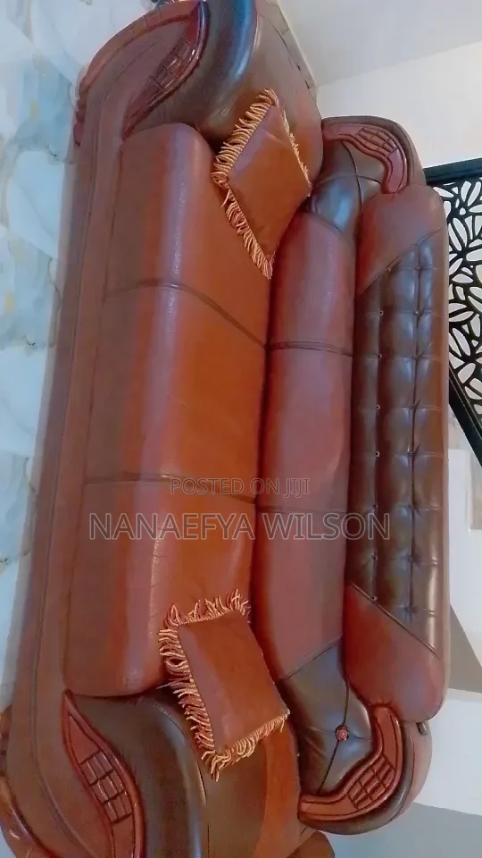 Leather Sofa Set for Sale