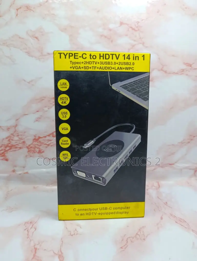 14-in-1 USB-C Docking Station With Triple Display, Power Delivery