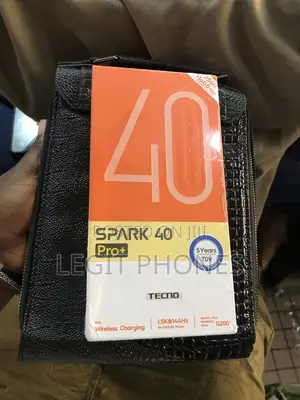 New Tecno Spark 40 Pro+ 256 GB Black