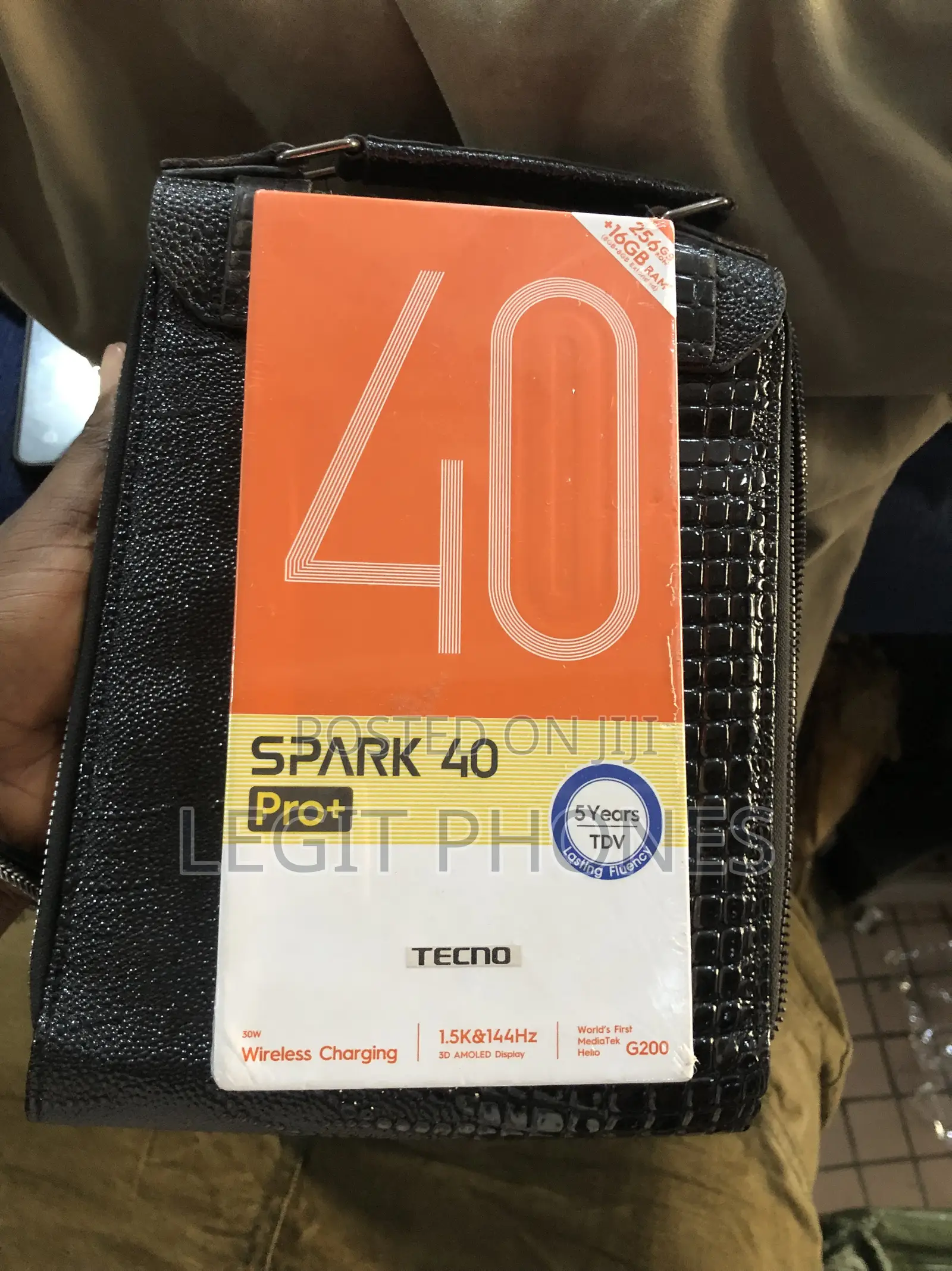 New Tecno Spark 40 Pro+ 256 GB Black