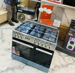 Just Grab Mediatech 5-Burner Gas Cooker Oven, Grill Auto Rotisserie